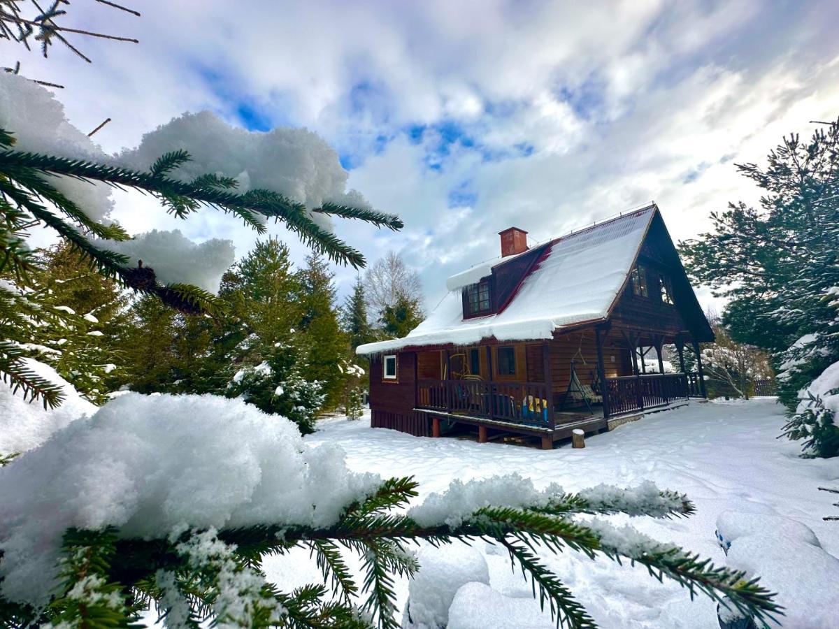 Urocza Chata Z Sauna W Bieszczadzkim Parku Krajobrazowym Bukowiec  Esterno foto