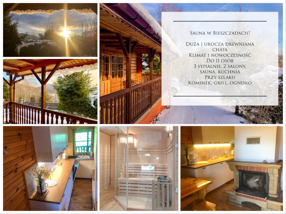 Urocza Chata Z Sauna W Bieszczadzkim Parku Krajobrazowym Bukowiec  Esterno foto